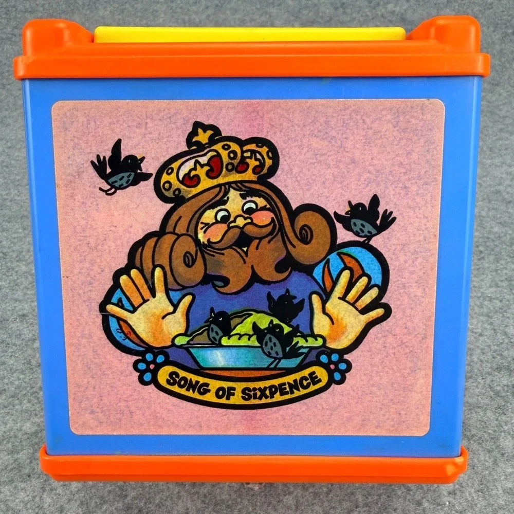Vintage 1976 Mattel Mother Goose Jack in the Box Toy Works Pop Up